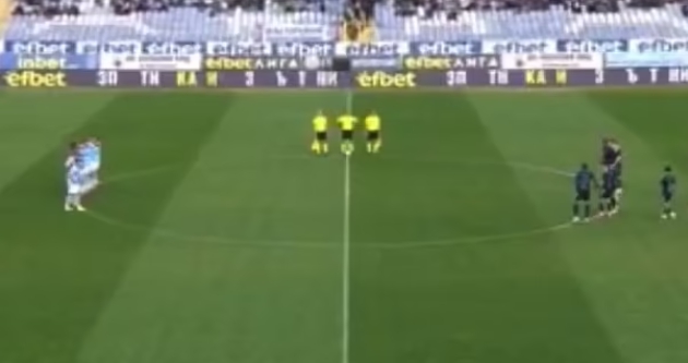 保加利亚联赛赛前默哀误悼名宿甘切夫，赛后确